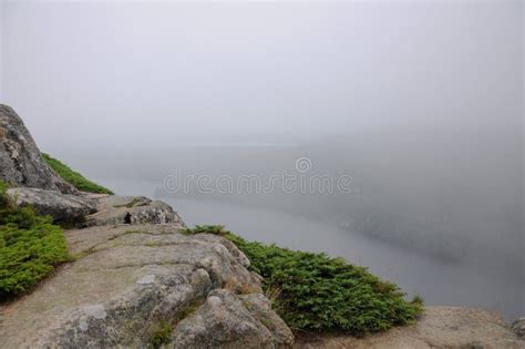Foggy Mountain Top Stock Photo Image Of Nature Landscape 36352674