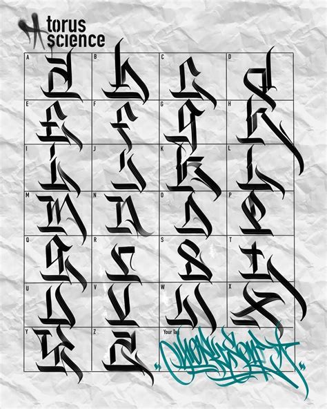 Calligraffiti Alphabet In 2021 Graffiti Lettering Fonts Graffiti