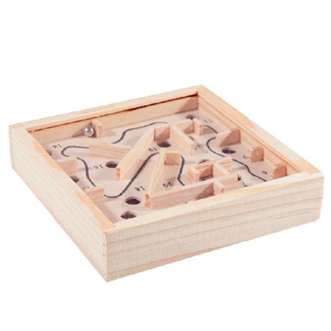 Wooden Labyrinth Game Wooden Board Game