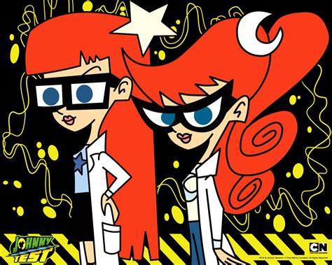 Johnny Test Twins Steusan Mary Twin Costumes Cartoon Costumes