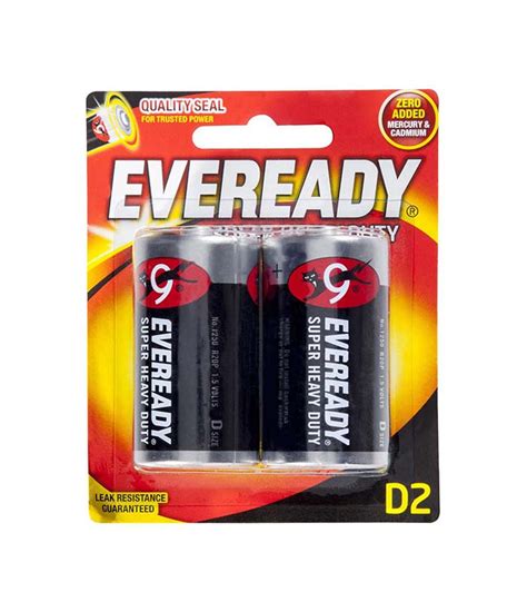 D2 Eveready Super Heavy Duty Battery
