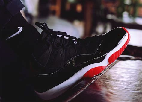 The jordan 11 bred 2019 has an official release date of december 14th for a retail price of $220. Air Jordan 11 Bred 2019 378037-061 Release Date - Sneaker ...