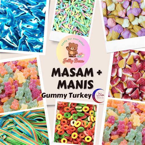 Halal Bebeto Haribo Mix Gummy Random Sweetandsour Shopee Malaysia