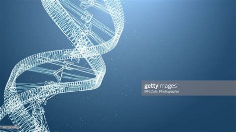 Stock Foto Illustration Of Dna Futuristic Digital Abstract Background
