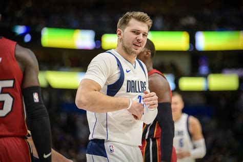 Latest on dallas mavericks point guard luka doncic including news, stats, videos, highlights and more on espn. Luka Doncic exits early against the Heat with a right ...