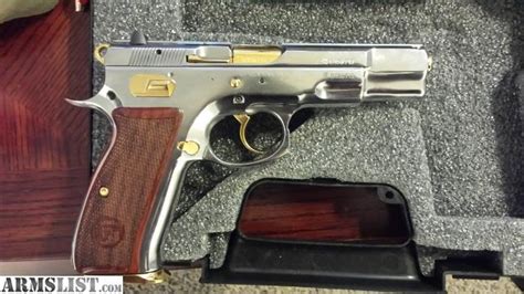 Armslist For Sale Gold Plated Cz75b Mirror Finish