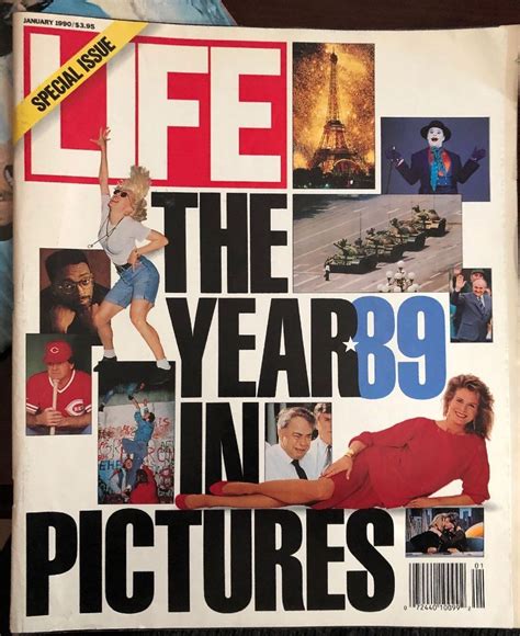 Life Magazine The Year In Pictures January 1990 Ebay Life Magazine