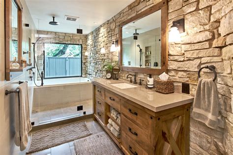 Decorating a bathroom gives significant improvement to the room. Modern Master Retreat With Old World Flair - Rustic ...