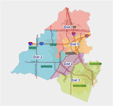 Do You Know Which Lafayette City And Parish District You Are In How To Find Your Candidates