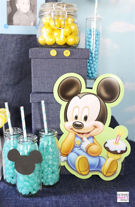 Mickey Mouse First Birthday Party Ideas