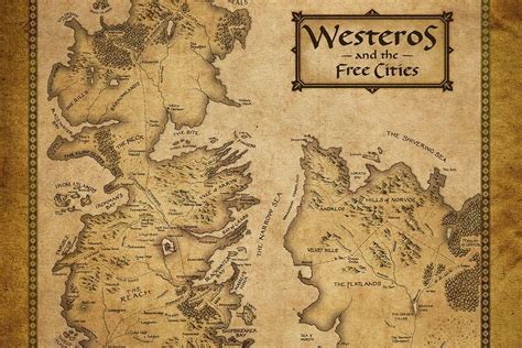 Game Of Thrones Map Wallpapers On Wallpaperdog