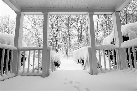 Porch With Snow Flickr Photo Sharing