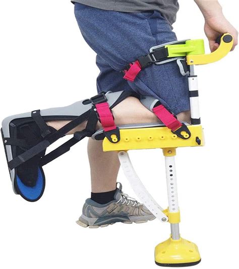 Xielind Walker Adjustable Hand Free Knee Crutchsingle