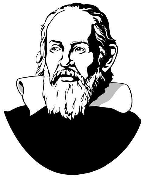 Obrázek Klipart Galileo Galilei Zdarma Ke Stažení V Rozlišení 1032x1280 Px