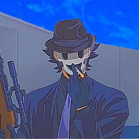Sniper Mask High Rise Invasion Icon Cute Anime Character Anime