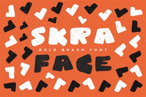 Skra Bold Gritty Poster Font Script Fonts ~ Creative Market