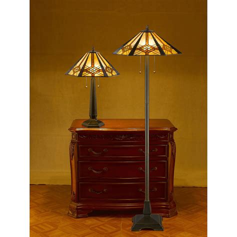 Painted sculptural wooden floor lamp, 1880s. Mission Style Floor Lamps: When Traditional meets ...