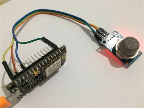 NodeMCU Based IoT Project Connecting MQ 135 Gas Sensor Hackster Io
