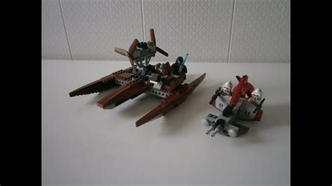 Lego Star Wars My Final Version Of The Wookiee Catamaran Set 7260