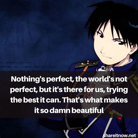 20 Best Roy Mustang Quotes From Fullmetal Alchemist Shareitnow