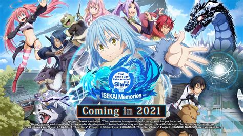 that time i got reincarnated as a slime isekai memories coming to north america and europe from