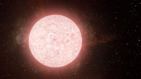 Astronomers Capture Red Supergiant Star Exploding In Massive Supernova