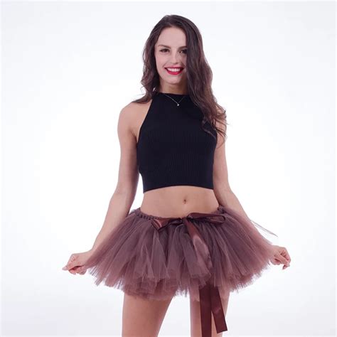 summer women skirt 2018 midi dance tutu sexy mini tulle skirt puffy short skirt elastic waist