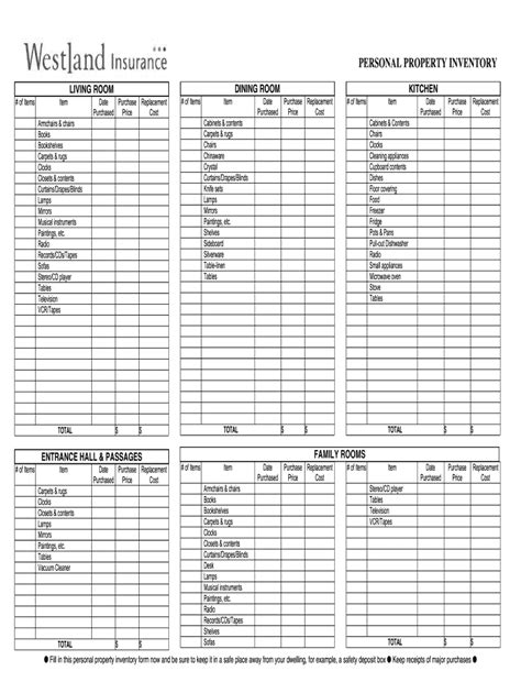 Itemized List For Insurance Claim Template Form Fill Out And Sign