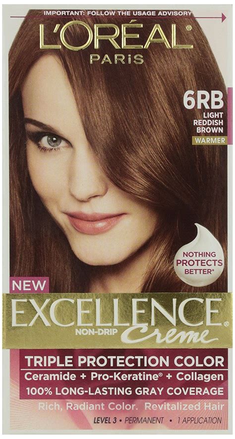 Loreal Excellence 6rb Light Red Brown Hair Color 1 Ct You Can Get