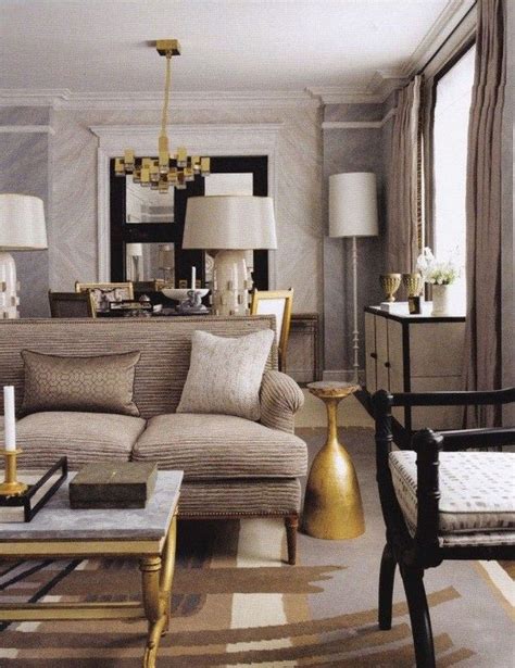 30 Gold Accents Living Room