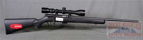 New Savage 93r17 Fxp 17 Hmr Bolt Action Rifle With Scope Rocky
