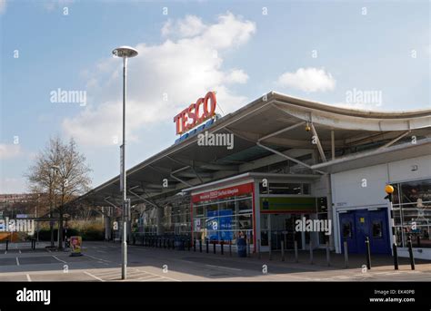 Tesco Superstore In Abbeydale Sheffield Stock Photo Royalty Free Image
