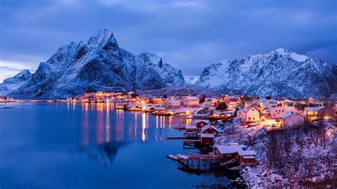 Video Lofoten The Place Where Snow Mountains And Oceans Merge