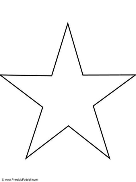 Es interesante imprimir muchas de estas estrellas para decorar una lámina y hacer una galaxia de estrellitas para adornar la habitación de los niños o las niñas. Dibujo para colorear Estrella - Dibujos Para Imprimir ...