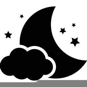 6 Moon Clipart Black And White Preview Crescent Moon Cli