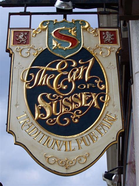 The Earl Of Sussex Pub Pub Signs Pub British Pub