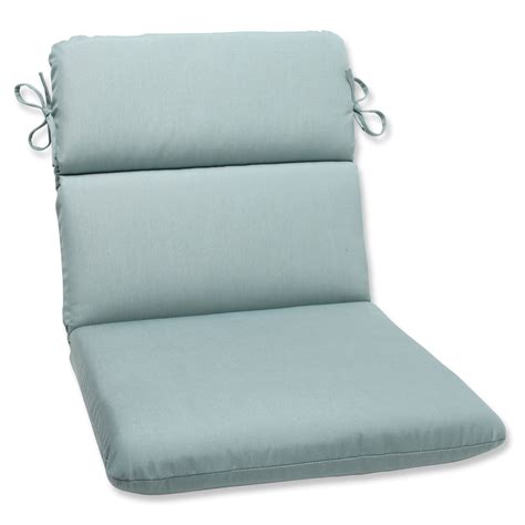 Sunbrella Cool Aqua Blue Outdoor Patio Chair Cushion Walmart Com