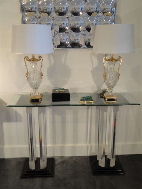 Console Table Lamps To Light Up Your Lobby Warisan Lighting