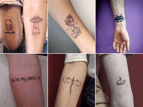 Tatuajes Pequeños Para Hombre Ala Moda En El Brazo Ropa Para Hombres