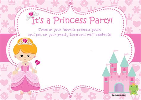 We hope you enjoy and 18th birthday invitations etsy 18th birthday party simple invitation card instant download birthday invites birthday party invitations editable. FREE Princess Birthday Invitations - Bagvania FREE ...