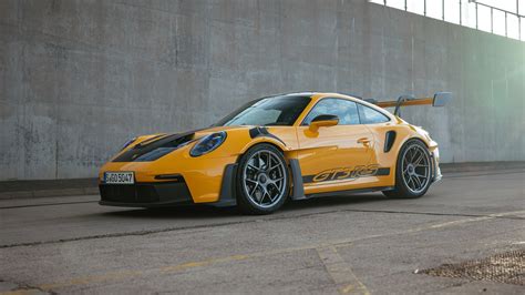 Porsche 911 Gt3 Rs Weissach Package 2022 5k Wallpaper Hd Car