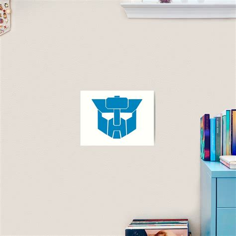 Transformers Wreckers Logo Art Print For Sale By Gowombat Redbubble