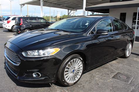 Pre Owned 2014 Ford Fusion Titanium Sedan 4 Dr In Tampa 2382 Car