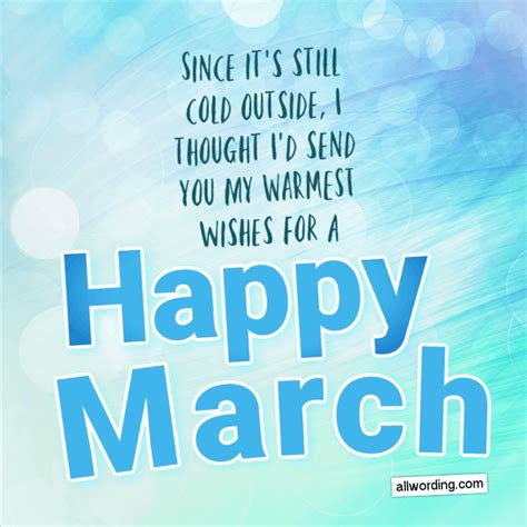 31 Vibrant Ways To Wish Everyone A Happy March
