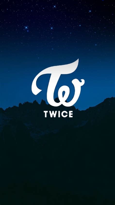 Here are some simple twice logo wallpapers, a normal version or a smaller version. Pin by Naura Syahada on 트와이스 | Kpop wallpaper, Logo twice, Twice fanart