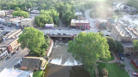 Chagrin Falls Ohio • Small Town Usa • Aerial Visuals Youtube