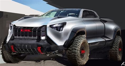 Bigger Grilles Will Gmc Sierra Trucks Look Something Like This In The