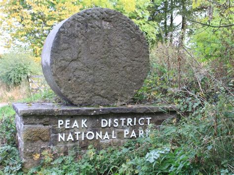 Peak District Peak Sign