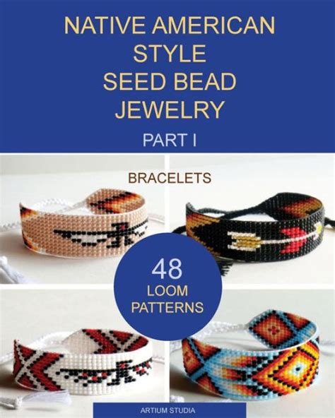 Native American Style Seed Bead Jewelry Part I Bracelets 48 Loom