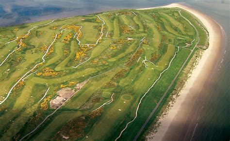 Aerial View Of The St Andrews Golf Course In Scotland Home To The 2015